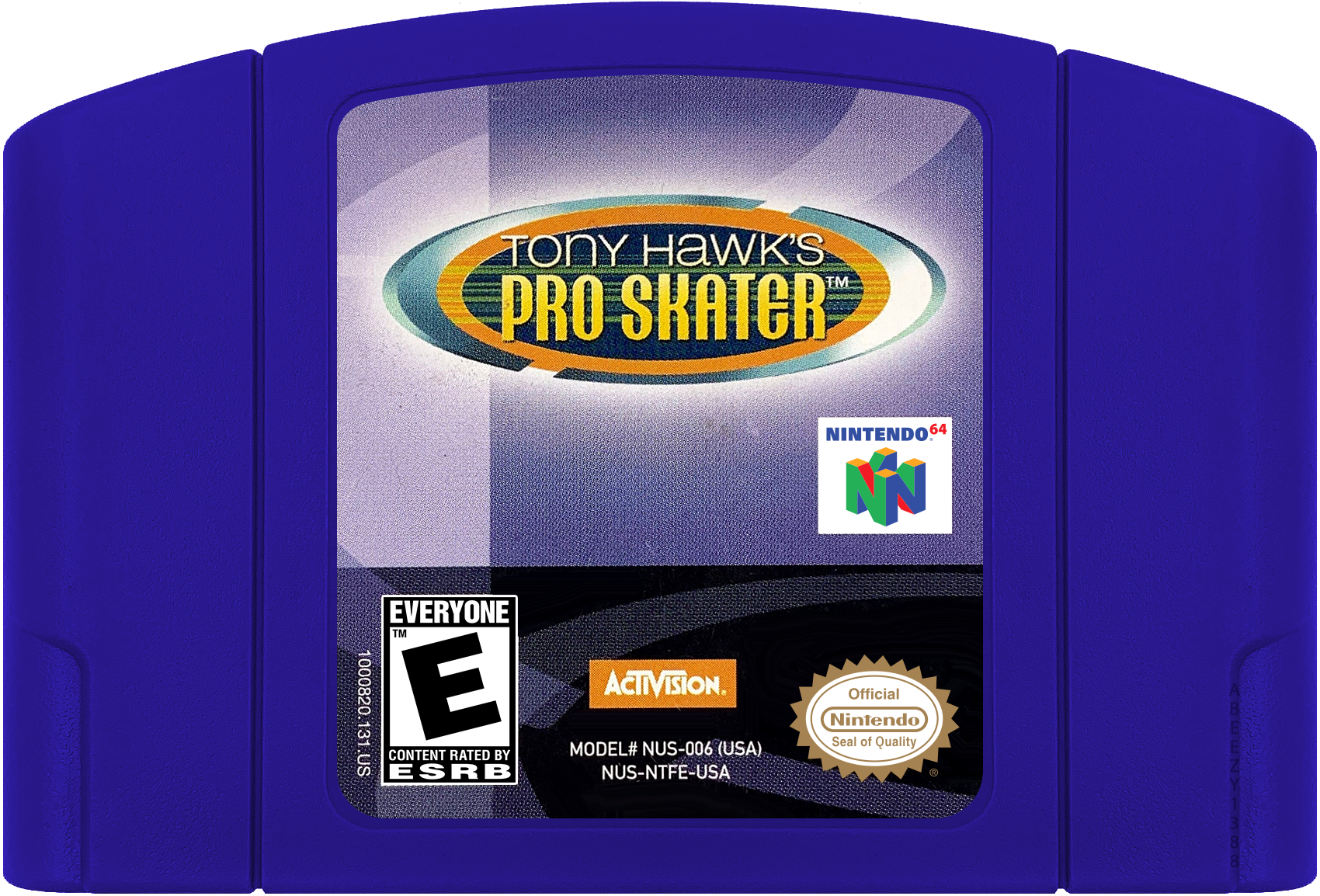 Tony Hawk's Pro Skater cartridge